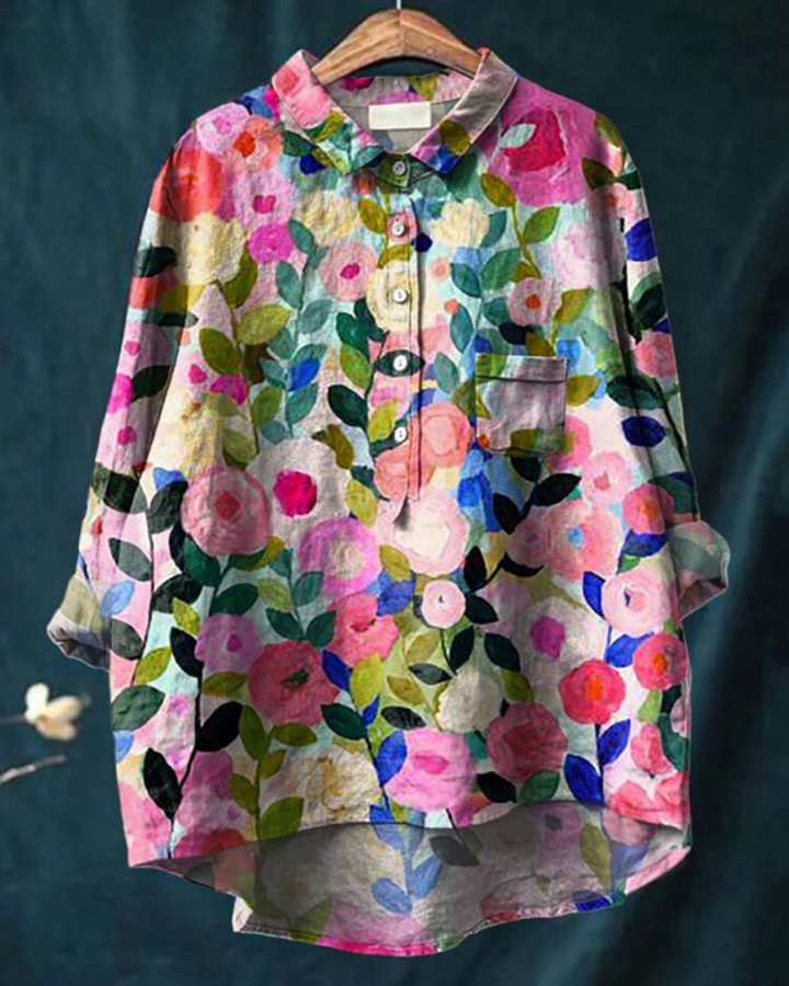 Femke | Blouse met bloemenprint