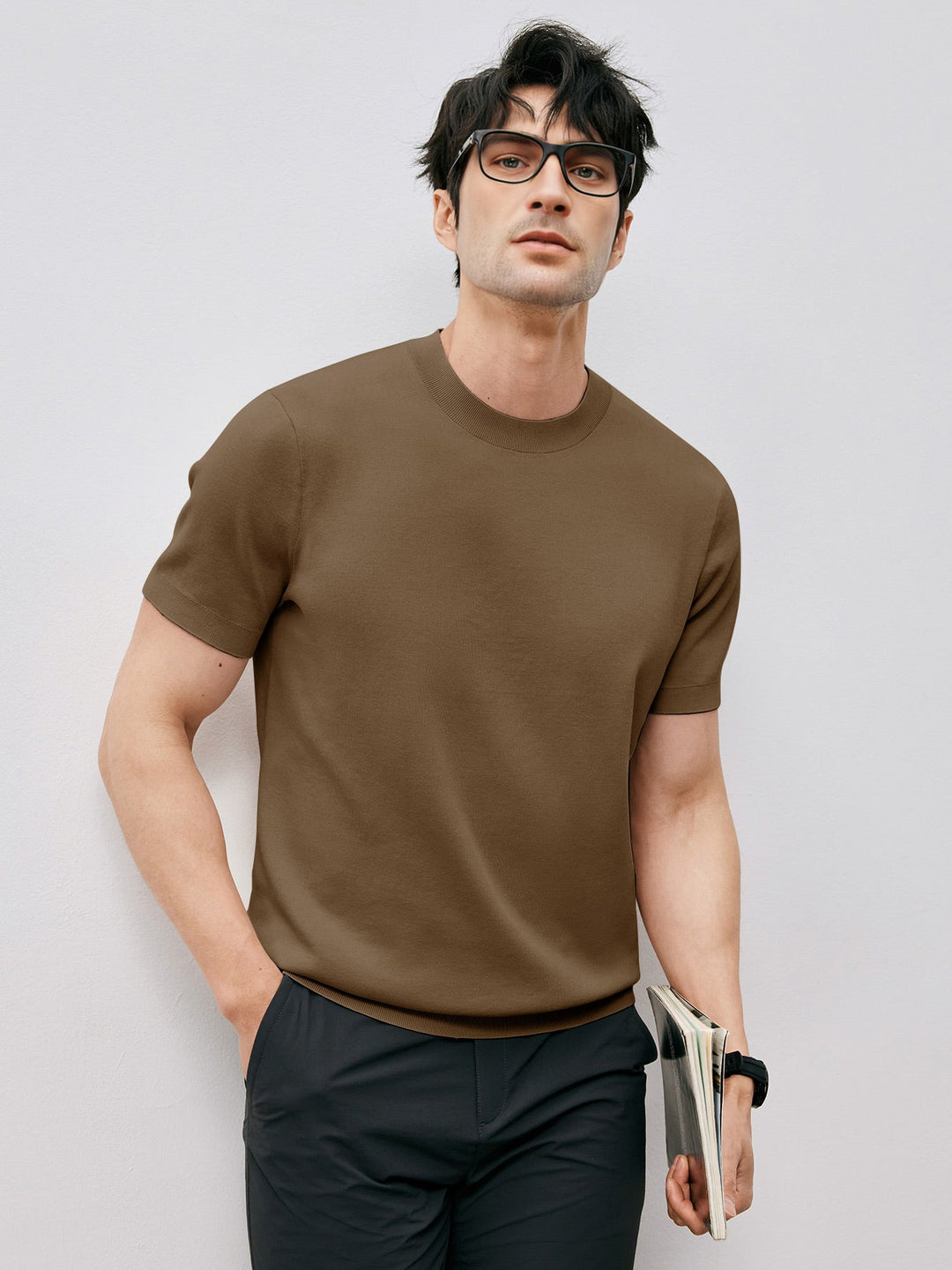 GentleKnit | Short Knitted T-Shirt