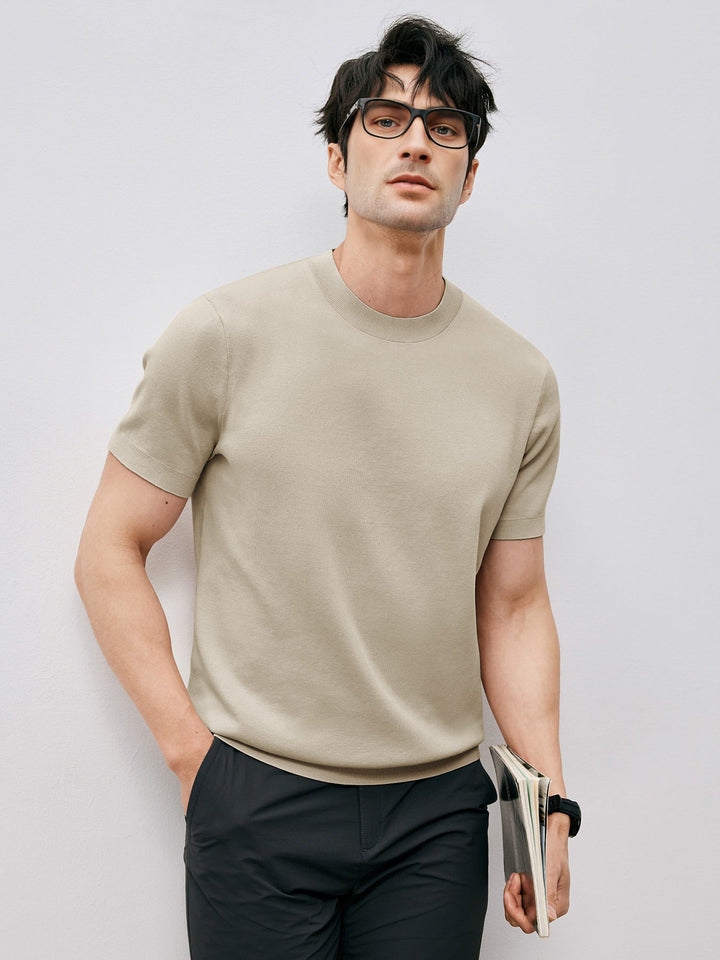 GentleKnit | Short Knitted T-Shirt