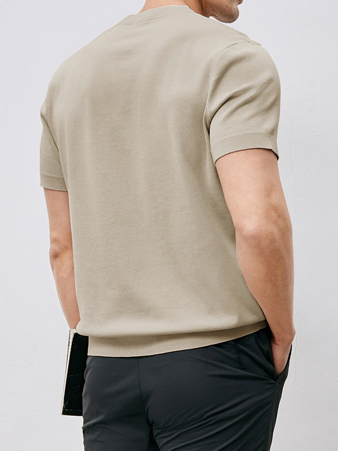 GentleKnit | Short Knitted T-Shirt