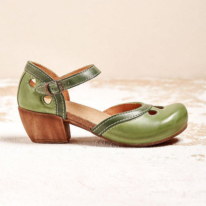 Amalia | sandalen met lage hak