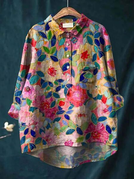 Femke | Blouse met bloemenprint