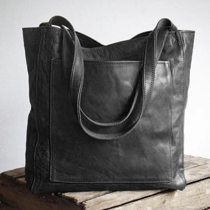 SABRINA™ | ELEGANTE LEDEREN SHOPPER