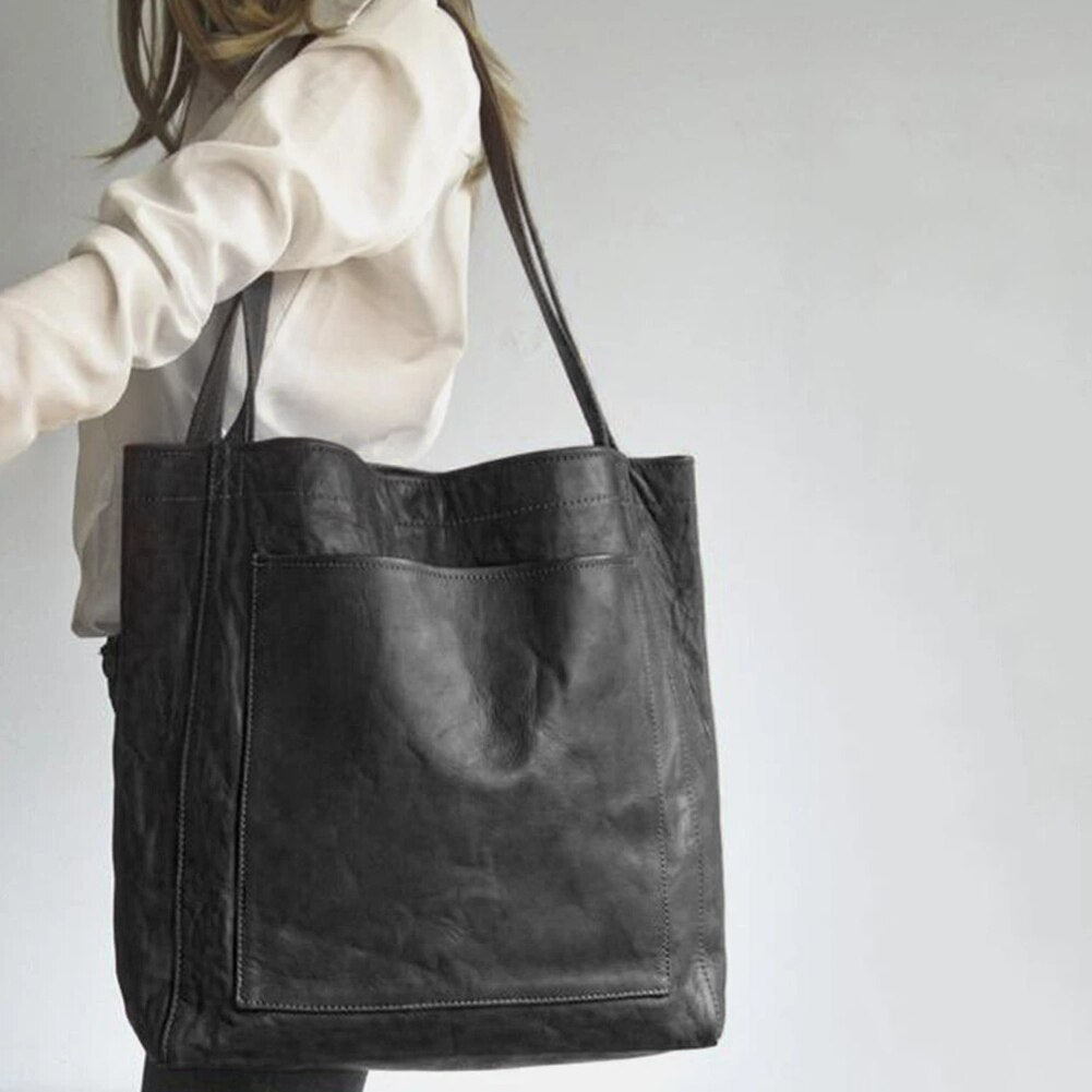 SABRINA™ | ELEGANTE LEDEREN SHOPPER