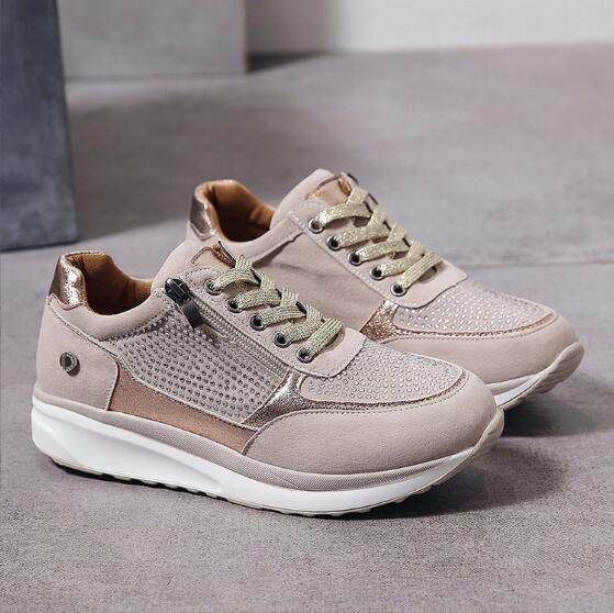 Lorena - Stijlvolle sneakers met ritssluiting