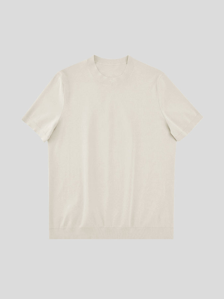 GentleKnit | Short Knitted T-Shirt