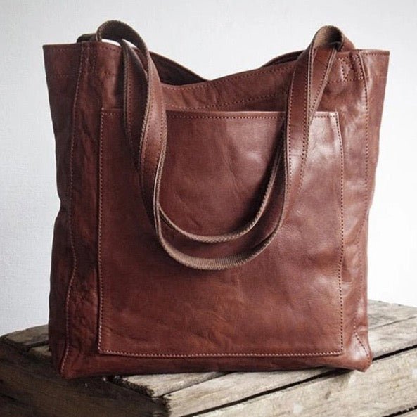 SABRINA™ | ELEGANTE LEDEREN SHOPPER