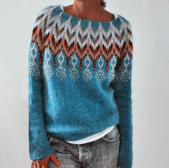 SILVIA | Retro-Pullover